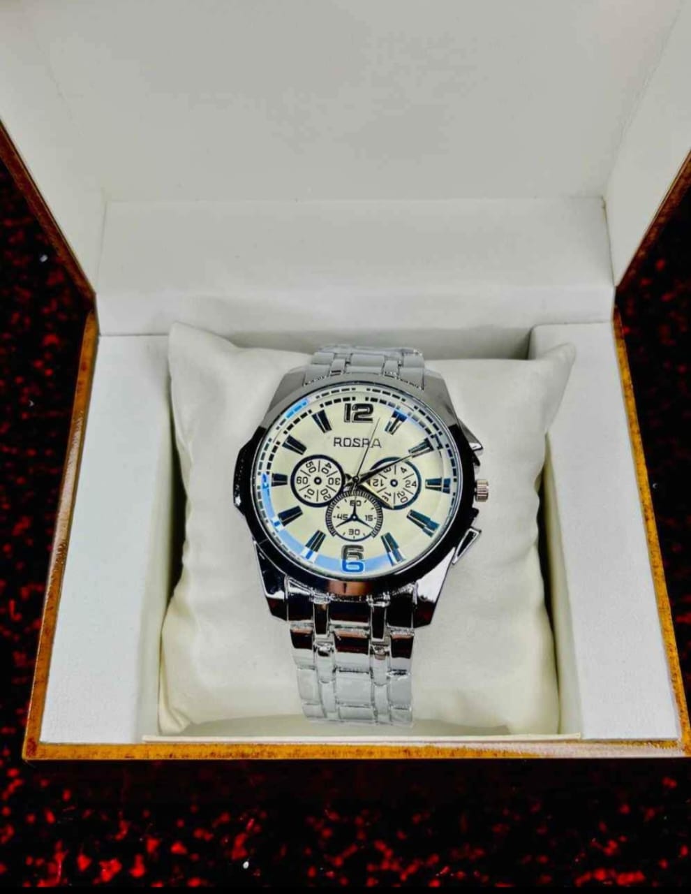 Rosra Men's Stainless Steel